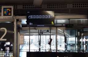 ep nuevos monitores instalados en la estacion de madrid puerta de atocha