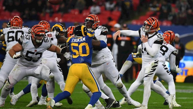 ep partido en londres entre los cincinnati bengals y los angeles rams de la nfl 2019