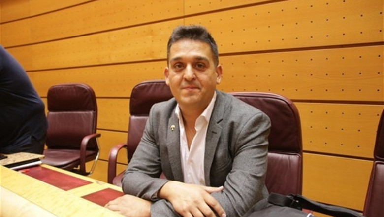 El portavoz de Compromís en el Senado, Carles Mulet | COMPROMÍS ep portavozcompromissenado carles mulet