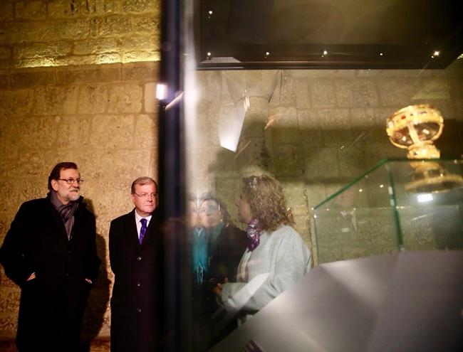 Rajoy visita San Isidoro de León | TWITTER MONCLOA ep rajoy visita san isidoroleon