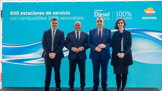 ep repsol alcanza su meta de las 600 estaciones de servicio con combustible renovable antes de