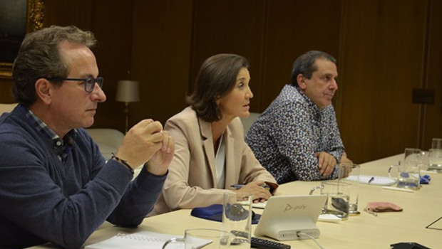 ep reunion de la ministra de industria reyes maroto con una delegacion de ugt fica