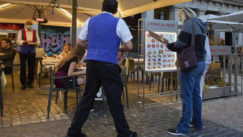 Una terraza del centro de Madrid | Jesús Hellín - Europa Press ep una terraza del centro de madrid