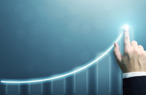 grafico senalador de empresario grafico senalador de empresario