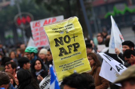 marcha afp chile
