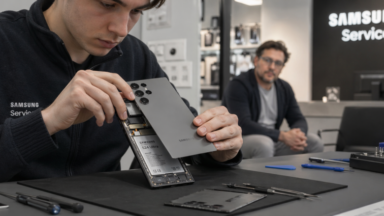 samsung servicio s24 ultra bateria cambiar 