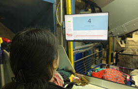 tecnologia nir seleccionando las prendas para la creacion de loopamid 