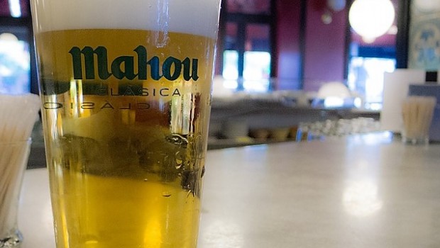 cerveza mahou cana