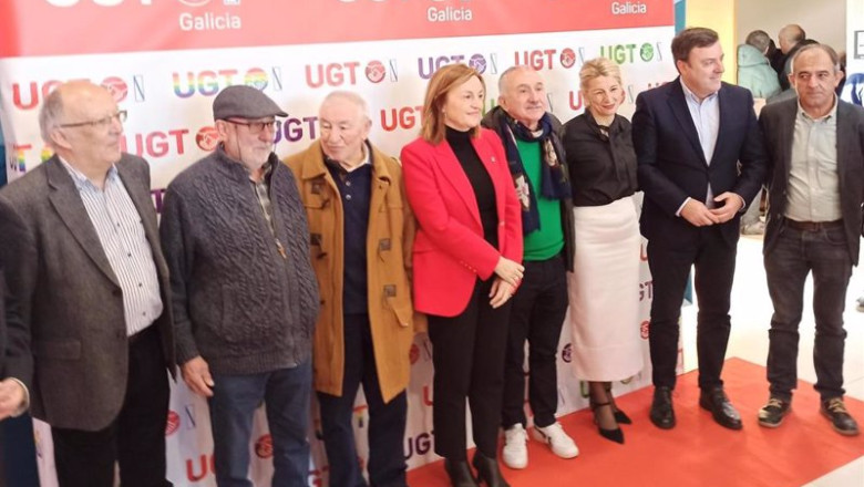 Acto de entrega de premios de UGT, en Santiago | EUROPA PRESS ep acto de entrega de premios de ugt en santiago
