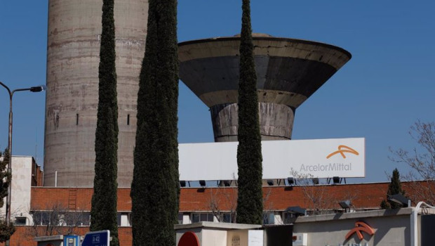 ep archivo   entrada de la sede de arcelormittal a 2 de marzo de 2023 en getafe madrid espana