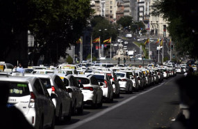 ep archivo   imagen de archivo de una macroconcentracion de vehiculos convocada por la federacion