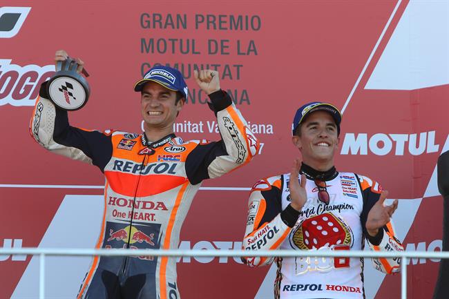 Dani Pedrosa y Marc Márquez (Repsol Honda) | REPSOL MEDIA - Archivo ep dani pedrosamarc marquez repsol honda