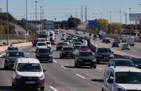 ep decenas de vehiculos durante la operacion salida por las vacaciones de semana santa en la a 6 a
