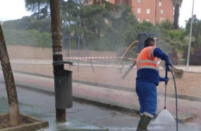ep el ayuntamiento de caceres refuerza la desinfeccion en los barrios donde hay mas ninos