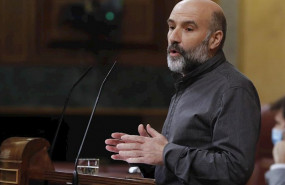ep el diputado del bng nestor rego durante su intervencion en el del pleno del congreso