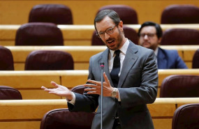 ep el portavoz del pp en el senado javier maroto pregunta a la vicepresidenta tercera nadia calvino