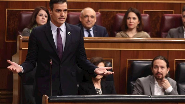 ep el presidente del gobierno pedro sanchez responde a la pregunta del presidente del pp pablo