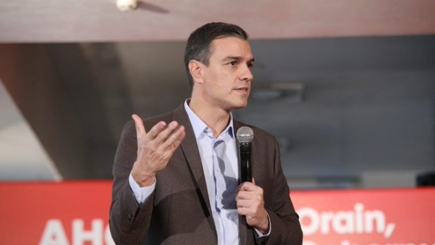 ep el presidente del gobierno y secretario general del psoe pedro sanchez en un mitin