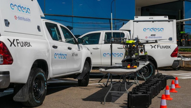 ep endesa incorpora 17 drones de largo alcance de fuvex para reforzar la inspeccion de sus redes