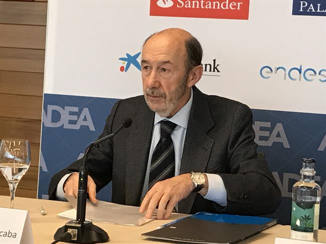 El exministro Alfredo Pérez Rubalcaba. | EUROPA PRESS ep exministro alfredo perez rubalcaba