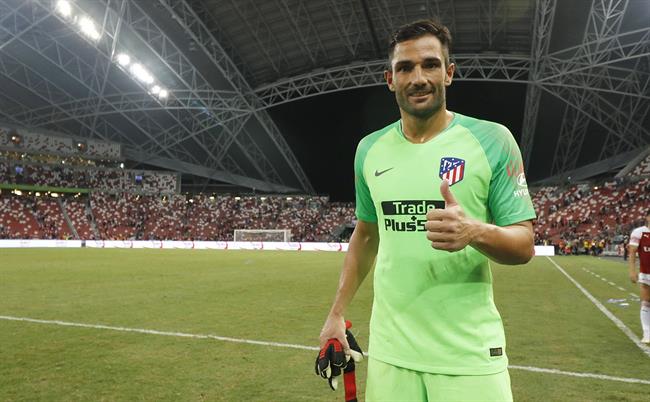El guardameta del Club Atlético de Madrid, Antonio Adán | ATLÉTICO DE MADRID ep guardametaclub atleticomadrid antonio adan