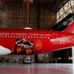 ep iberia vinila un avion airbus a350 que llevara a la seleccion espanola de futbol al mundial 2026