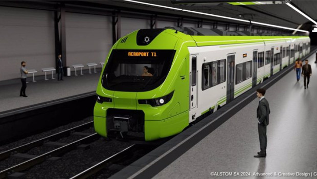 ep imagen virtual del diseno de los futuros trenes de fgc para conectar barcelona y el aeropuerto de