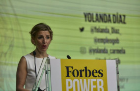 ep la ministra de trabajo y economia social yolanda diaz interviene en la inauguracion de una nueva
