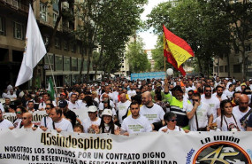 ep manifestacion de militares en madrid en 2018