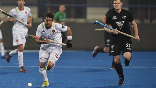 Marc Sallés en el España - Nueva Zelanda de hockey hierba | FIH ep marc sallesespana - nueva zelandahockey hierba