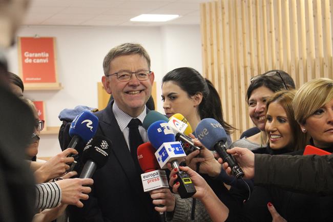 Puig atiende a los medios de comunicación (archivo) | PSPV ep puig atiendelos medioscomunicacion archivo