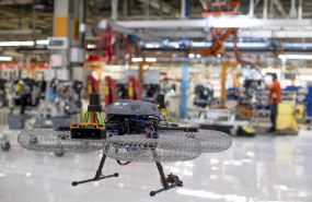 ep seat estudia usar drones para transportar piezas autonomamente en la linea de produccion
