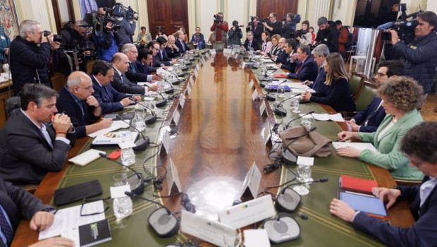 ep vista del pleno del observatorio de la cadena alimentaria en la sede del ministerio a 20 de