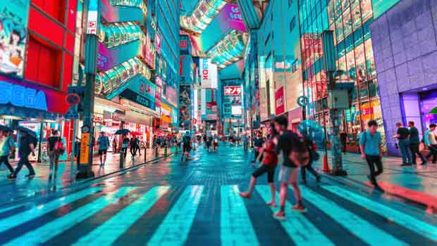 dl japón tokio calle peatones calle comercial cruce unsplash