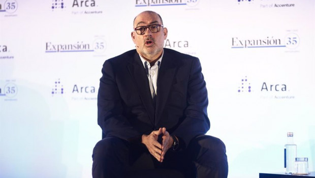 ep archivo   el presidente de telefonica espana emilio gayo participa en los tecnodesayunos de