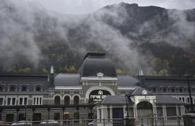 ep archivo   estacion internacional de ferrocarril de canfranc a 25 de octubre de 2024