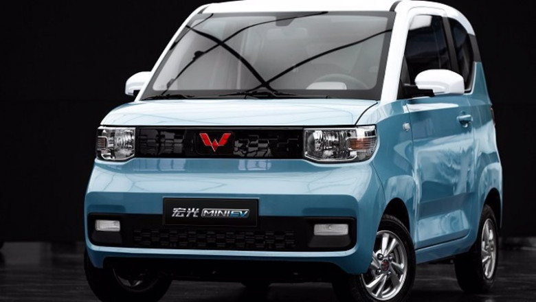 Archivo - Hong Guang MINI EV de la compañía SAIC, de General Motors y Wuling | OLDFACE.CHEN - Archivo ep archivo hong guang mini ev de la compania saic de general motors y wuling