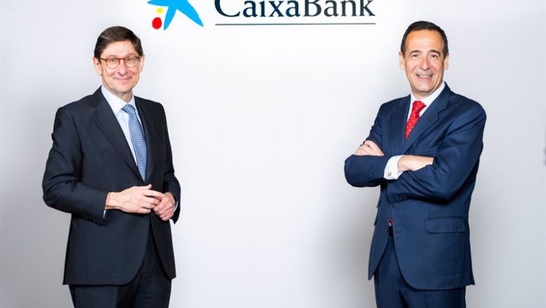 Archivo - José Ignacio Goirigolzarri, presidente de CaixaBank, y Gonzalo Gortázar, consejero delegado de CaixaBank | MAXIMO GARCIA DE LA PAZ (CAIXABANK) - Archivo ep archivo jose ignacio goirigolzarri presidente de caixabank y gonzalo gortazar consejero