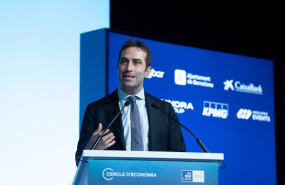 ep el ministro de economia comercio y empresa carlos cuerpo interviene durante la 40 reunio cercle