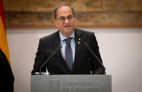 ep el presidente de la generalitat quim torra interviene para anunciar el ganador del premi