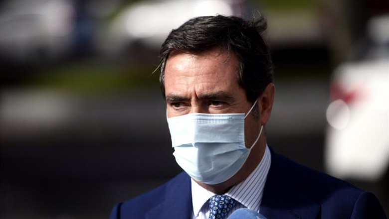 El presidente de la patronal CEOE, Antonio Garamendi, en imagen de archivo | Óscar Cañas - Europa Press ep el presidente de la patronal ceoe antonio garamendi en imagen de archivo