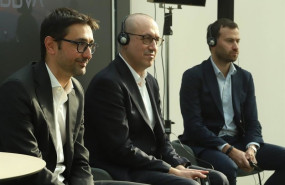 ep el responsable de banca digital de bbva en italia walter rizzi el ceo del grupo onur gen y el