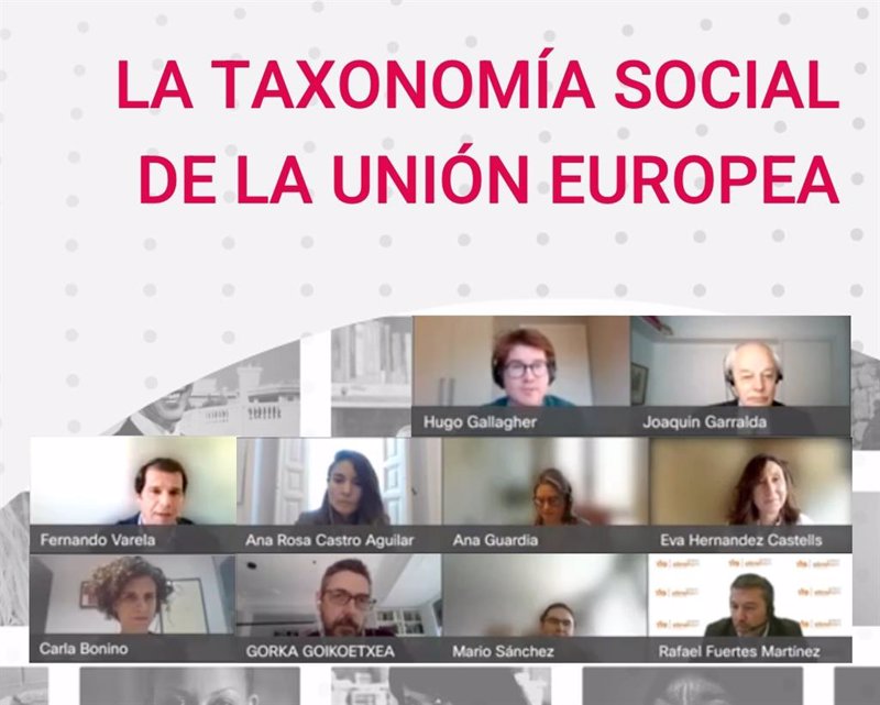 Economía/Finanzas. Spainsif señala que la taxonomía social "es igual