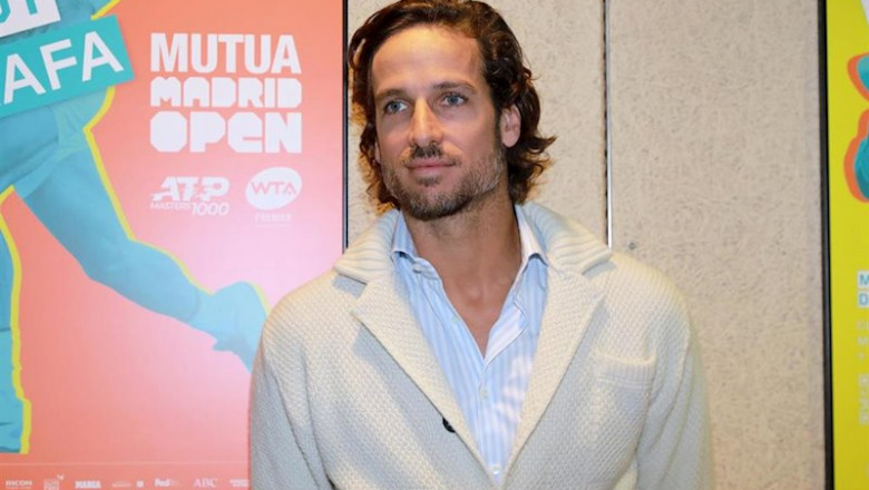 ep feliciano lopez durante la presentacion de la nueva campana de la mutua madrid open de 2020 en la ep feliciano lopez durante la presentacion de la nueva campana de la mutua madrid open de 2020 en la