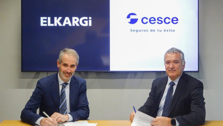 Firma del acuerdo entre Elkargi y Cesce | ELKARGI ep firma del acuerdo entre elkargi y cesce