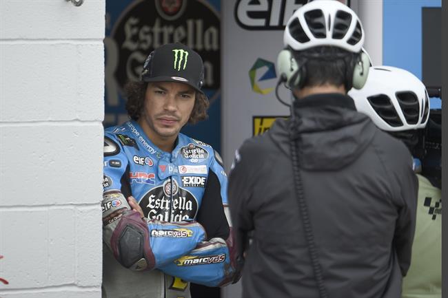 Franco Morbidelli en su box | ESTRELLA GALICIA 0,0 MARC VDS ep franco morbidellisu box