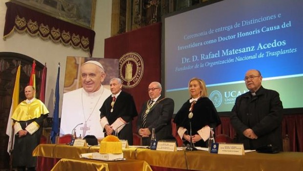 ep inicioactonombramiento rafael matesanzdoctor honoris causa ucam