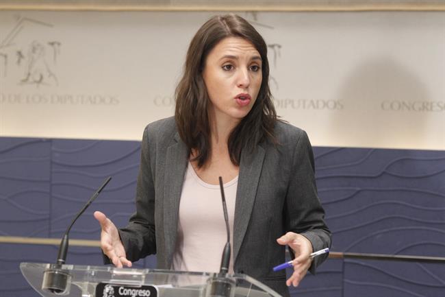 Irene Montero, portavoz de Unidos Podemos | EUROPA PRESS ep irene montero portavozunidos podemos