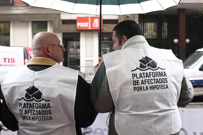 La PAH se concentra este jueves en la sede del PSOE en Ferraz | EUROPA PRESS ep la pahconcentrajuevesla sedepsoeferraz