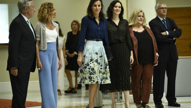 ep la presidenta del congreso de los diputados meritxell batet 2i la reina letizia 3i y la